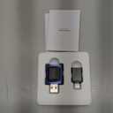 2026 Upgraded 2-in-1 Wireless CarPlay Adapter & Android Auto Wireless Adapter, Bluetooth Car Adapter for Wired to Wireless, Fast & Stable Auto-Connect, 5G WiFi & BT 5.4, Plug & Play (USB-C/A)