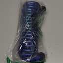 SpringHose RV Premium Polyurethane Drinking Water Safe Coil Hose with Male Adapter Plug - Lightweight Recoil Garden Hose Retractable Blue Coil Garden Hose 3/8 in by 15-Foot Made in Canada