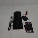 Redragon Gaming Keyboard and Mouse, RGB Gaming Keyboard and 3200 DPI Mouse Combo with 26-Key Anti-Ghosting, Plug & Play to PC, Laptop, Windows, S107Newest (S107-BA, Black)