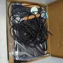 Windows Screen and Screen Door Repair Kit, 48"x118" Charcoal Fiberglass Mesh with Rolling Tool/Hook/Ruler/Cutter/Spline - Window Screen & Sliding Screen Door Replacement for Windows, TOOLTRIZ