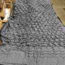Self Inflating Sleeping Pad with Electric Pump, 4" Ultra-Thick Memory Foam Camping Sleeping Mat with Pillow, 9.5 R-Value Insulated Camping Pad Mattress for Travel Car Tent (Grey-4Inches)