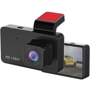 3-inch 1080p High-Definition Dash cam for Cars with Super Night Vision, 170 Large Wide-Angle, 24 Hour Recording, G-Sensor Parking Monitoring Loop Video Motion Detection