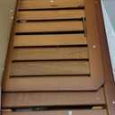 Teak shower bench with Storage Shelf, Shower Stool for Inside Shower, Waterproof Shower Bench Seat, Shower Chair for Inside Shower, Wood Bench, Bathroom Bench (Natural Wood) (Natural Wood)