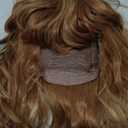 Rugelyss Short Wavy Wig with Bang Retro Bouffant Beehive Wigs fits 80s Costume or Halloween Party (ginger mixed blonde)