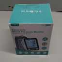 Runstar Upper Arm Blood Pressure Monitor with Wide Range Cuff (8.6'' -16.5'') for Home Use FSA&HSA Eligible, Automatic Digital BP Machine with Storage Bag, 2x99 Reading Memory