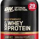 Optimum Nutrition Gold Standard 100% Whey Protein Powder, Double Rich Chocolate 1.98 Pound (Packaging May Vary) (EXP 08/31/25)