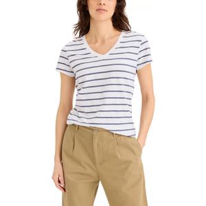 Dockers Womens Slim Fit Short Sleeve Favorite V-Neck Tee Shirt (Small)