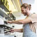 51mm Grouphead Brush Compatible with Delonghi EC0680/ EC0685/ EC885/ Delonghi dedica arte/Smeg/Severin KA5995 Espresso Coffee Machine Cleaning all Grouphead 51mm coffee Maker