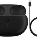 Charging Case Compatible with Beats Studio Buds, Replacement USB-C Charger Case Dock Cradle for Beats Studio Buds Wireless Earbuds (Black)