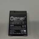 Mighty Max Battery ML4-6 - 6 Volt 4.5 AH, F1 Terminal, Rechargeable SLA AGM Battery