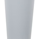 26 oz Plastic Tumbler, Gray Round