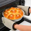 50 Pack 9" Round Aluminum Pans with Clear Lids, Pie Tins Disposable Foil Pans with Lids, Take Out Containers, Freezer Oven Safe Aluminum Baking Pans for Storing, Baking, Meal Prep & Reheating