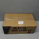 KAMDKI 81560-AK040 RH LED Tail Light Assembly Fit for 2024 2025 Toyota Tacoma TRD SPORT/OFF ROAD W/o Tailgate Switch Right Passenger Side Rear Brake Lamp Door-manual Type W/o Side Light Gray Bezel