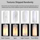 1 Light Modern Industrial Farmhouse Hanging Kitchen Island Pendant Ceiling Light Fixture,Square Natural Alabaster Marble Brushed Bronze Finish Over Sink Restaurant bar Corridor