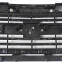 JOLONG Front Bumper Upper Grille for 2015-2019 Chevy Silverado 2500 3500 HD