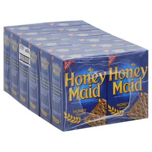 Nabisco Honey Maid Grahams Honey - 12 Pack (14.4 Ounce (Pack of 12))(BB: Sept. 5, 2025)