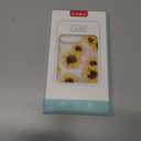 GiiKa for iPhone 14 Plus Case with Screen Protector, 6.7" Clear Full Body Shockproof Protective Floral Girls Women Hard Case with TPU Bumper Cover Phone Case for iPhone 14 Plus, Sunflowers