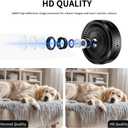 HsiaoPun 4K Home Security Camera with Night Vision, 140 Wide Angle, Motion Detection, Indoor WiFi Camera for Baby/Pet/Dog