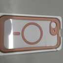 Miracase for iPhone 17e Case & iPhone 16e Case, Full-Body Phone with Built-in Glass Screen Protector, [Magnetic with MagSafe] Military Drop Proof 17 E/ 16 E Cover Bumper 6.1 inch, Pink