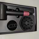 Ionic Hair Dryer with Diffuser and Concentrator- 180000 RPM High Speed Blow Dryer, 3 Min Fast Drying, Heat-Control, Low Noise, Lightweight, Salon Professional Blow Dryer for Women, Men (Rose Pink)