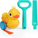 Battat Push Toy, Wacky Waddle Duck Toddler Walker, Quacking Toy, Activity