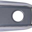 Metallic Gray 1 Lot Exterior Door Handle Cap Trim Compatible with Escalade Tahoe Sierra Yukon 2015-2018
