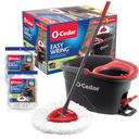 Brand: O-Cedar
4.4
4.4 out of 5 stars
(36,070)
O-Cedar EasyWring RinseClean Microfiber Spin Mop & Bucket Floor Cleaning System, Grey