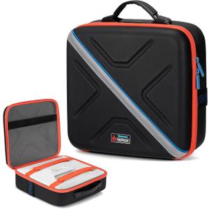 Bosynoy Carrying Case Compatible with Starlink Mini, Water-resistant Satellite Dishes Travel Case Compatible with Starlink Mini & Accessories, Shockproof Bag with Custom Interior for RV and Camping