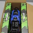 CROBOLL 1:12 Large Remote Control car for Boys Kids with Lifting Function,4WD RC Cars Electric Monster Truck Toy Gifts 4X4 Off-Road RC Rock Crawler 2.4GHz RC Truck with 2 Batteries(Blue)