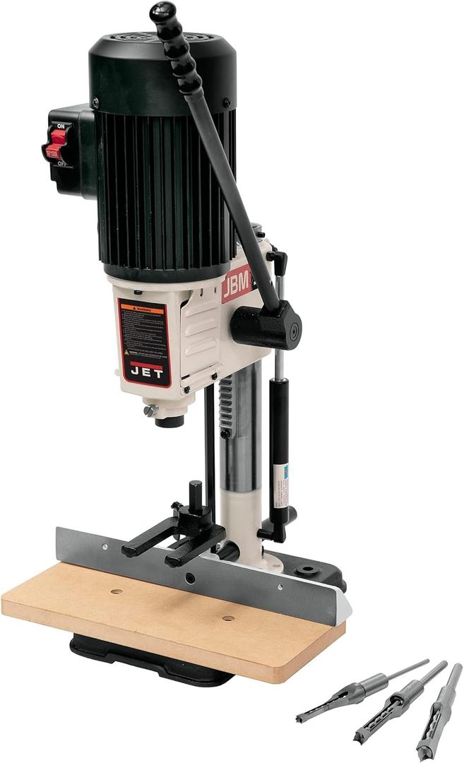 JET Benchtop Mortiser, 1/2" Chisel, 4-3/4" Stroke, 115V 1Ph (Model JBM-5)