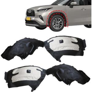 1 Pair Front Left & Right Side Fender Liners, Compatible with Toyota Highlander 2020-2023 Replace# 538060E170 538050E170 TO1248240 TO1249240, Front Wheel Fender Splash Set