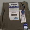 Haggar Sport Mens Nylon Performance Stretch 5-Pocket Straight Fit Tech Pant (36W x 32L, Herb)