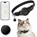 Pet Tracker,GPS Collar for Cats (Android Only) Smart tag,Waterproof Compatible with Google Find My,No Monthly Fee,Advanced Tracking Solution Smart Collar for Pet Safety Ideal Small Large Cats