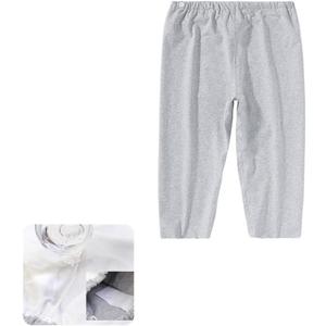 Adult Incontinence Pants,Patient Care Underwear,Adjustable Incontinence Trousers,Adult Diaper Pants,Reusable Adaptive Apparel for Adult Patients,Seniors and Women (Cropped,Grey,XL) (Gray)