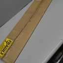 Prime-Line J 4619 8 In. x 34 In., Stainless Steel, Door Kick Plate (Single Pack)