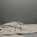 Women Double Breasted Wool Blend Mid Long Pea Coat Notch Lapel Jacket Outwear Cozy Casual Winter Coats for Women Size L