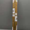 Gisafai 2 Pcs 36 Inches Metal Door Draft Stopper, Door Sweep, Mouse Stopper, Mice Seal Strip, Aluminum, Noise Blocker, Keep Rodents and Pests Out, Enhanced Weather Sealing, Easy to Install, Brown