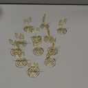 24 Pcs Football Centerpieces for Table Football Goal Post Decoration 1.97 Inch Picture Holder Party Table Number Holders Picture Display Stands for Sports Themed Birthday Party Supplies