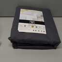 Malloni Home Double Brushed Microfiber Bedding Set - 4 Piece Deep Pocket Sheet, Ultra Soft, Wrinkle Free, Quick Dry, Easy Care - Charcoal Grey