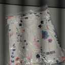 Womens 3 4 Sleeve Blouse Long Sleeve Business Casual Tunic Tops V Neck Work Tops Textured Dressy Casual Shirts (White, L)