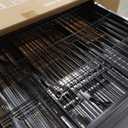 Dog Playpen Indoor, 32 inch 8 Panels Dog Fence, Metal Exercise Pen, Puppy Play Pen with Doors for Small and Medium Dogs (Black)