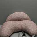 Momcozy Original Nursing Pillow for Breastfeeding-Pioneering Safety Fence- Wider Feeding Pillows for More Support for Mom & Baby- Easier Nursing & Hand Free- Fit for All, Removable Cotton Cover