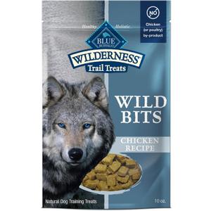 Blue Buffalo Wilderness Wild Bits Chicken Soft & Chewy Dog Treats, 10 oz (EXP 12/02/26)