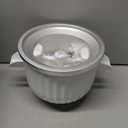 Ice Cream Maker Attachment for Kitchenaid Stand Mixers, Ice Cream Maker Machine Compatible with 4.5QT and Larger KitchenAid Mixers, 2-Quart Capacity, Sorbet and Gelato Maker Accessory by TPGSING (White)