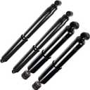 Set of 4 Shocks Struts,ECCPP Shocks Absorbers Fits 1999-2004 for Ford F-250 Super Duty,1999-2004 for Ford F-350 Super Duty Front Rear Auto Shocks with 344370 344382