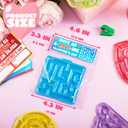 2 x JOYIN 24 Pcs Valentine's Day Sensory Fidget Squeeze Maze Toy with Tags, Water-Filled Sensory Fidget Mazes in 6 Shapes, Calming Toys for Kids Classroom Activity Prize Goodie Bag Stuffers Party Favor