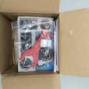 Pull Down Spray Head Replacement - for Kitchen Faucet Sprayer Head with 15 Adapters, 3 Function Pull Out Faucet Spray Nozzle, Brushed Nickel