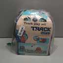 Kids Train Set with 360 Loop Track, Electric Train Toy Set for Toddler with Storage Case, Great Birthday Gift for Boys & Girls