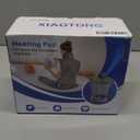 Mothers Day Gifts & Birthday Gifts for Wife Women Men Mom, Electric Weighted Pad for Neck Back Shoulder Pain Relief, 25"x37" Large Full Body Heating Pad for Menstrual Cramps - 5 Heat Levels/Snug Fit (Gray)