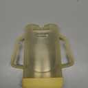 Momcozy Baby Pouch Holder No Squeeze, Baby Food & Juice Box Holder, Mess-Free, Easy Grip for Self-Feeding, BPA-Free & DEHP-Free, Must-Have for Babies, Yellow